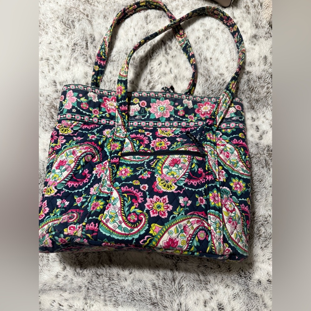 Vera Bradley paisley large tote